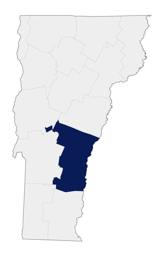 Common Quail county map
