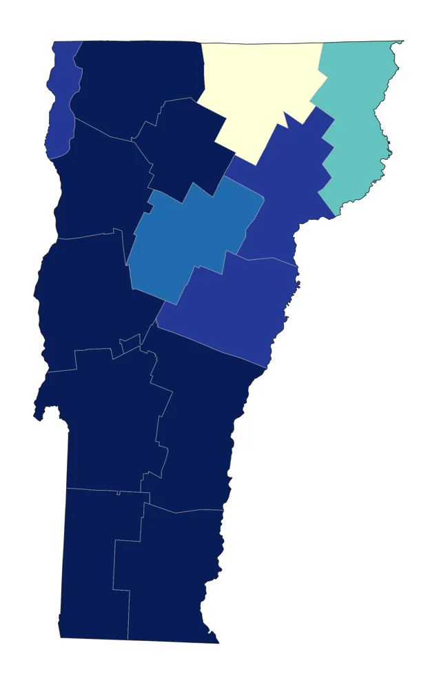 Golden Eagle county map