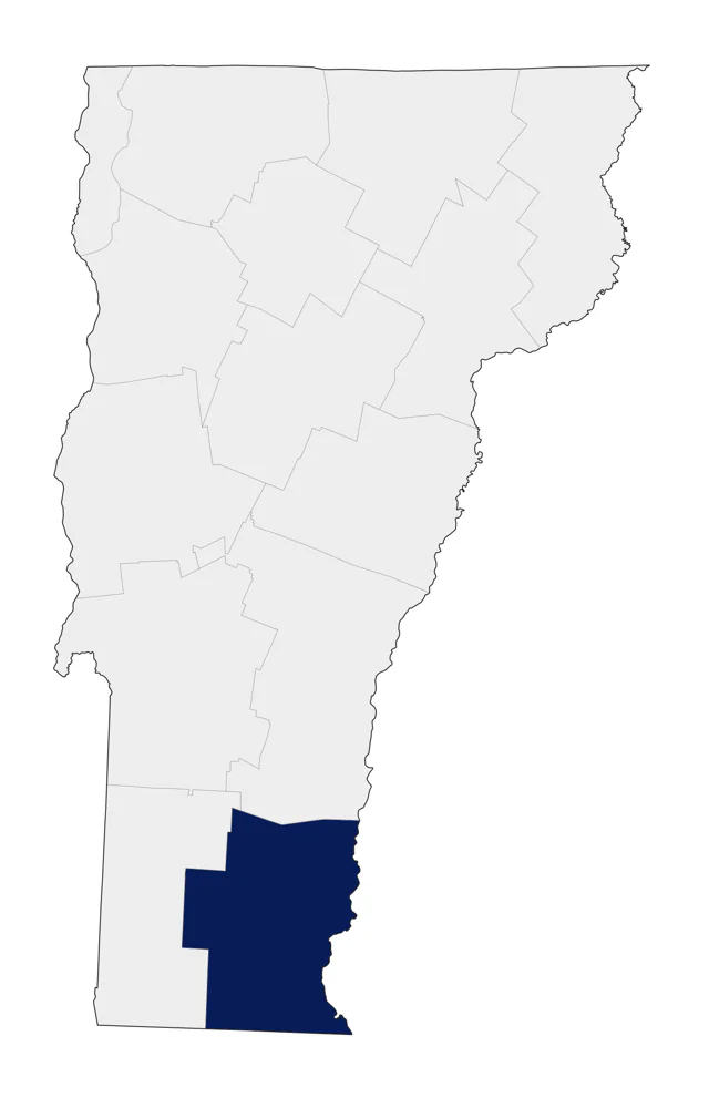 Hammond's Flycatcher county map