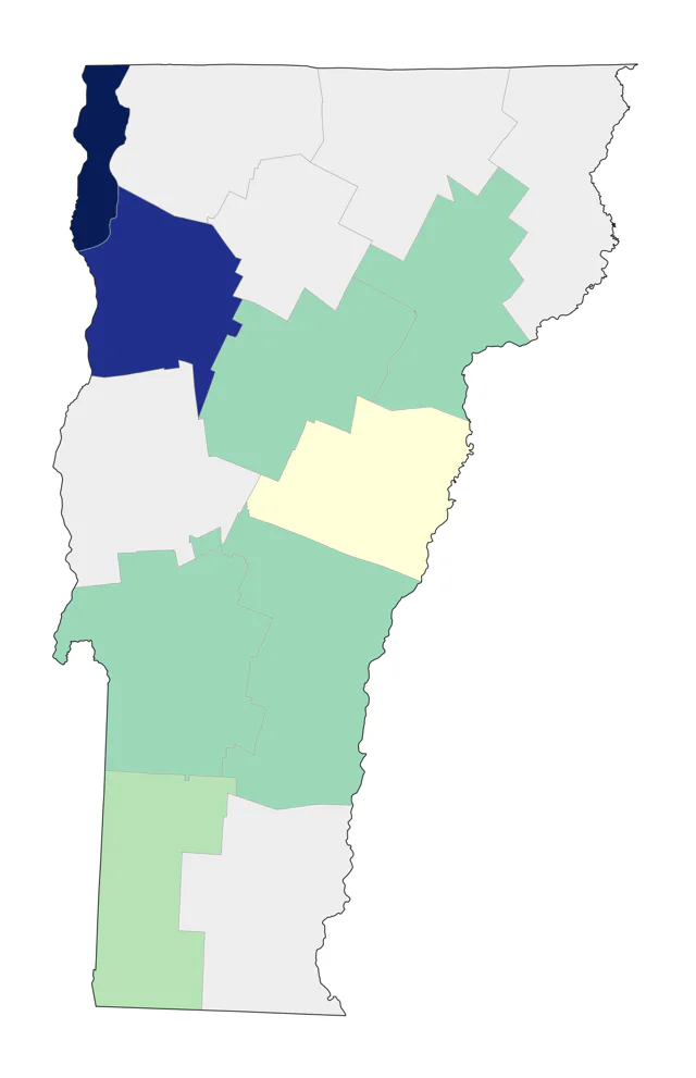 Leach's Storm-Petrel county map