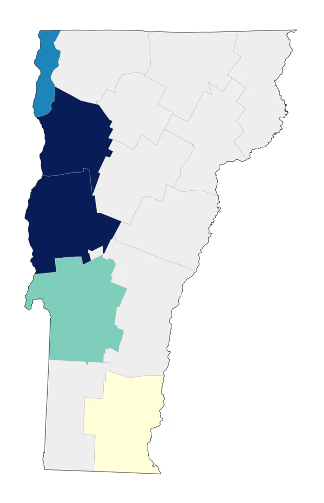 Pacific Loon county map