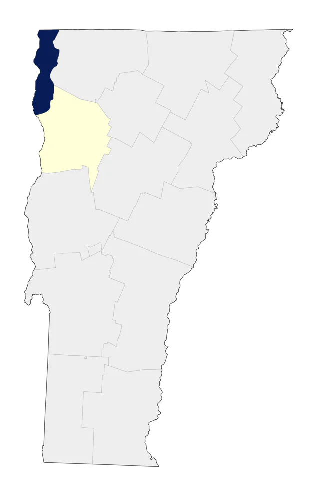 Pomarine Jaeger county map