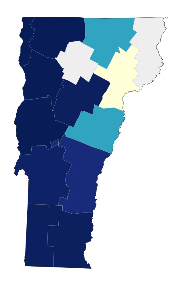 Purple Martin county map