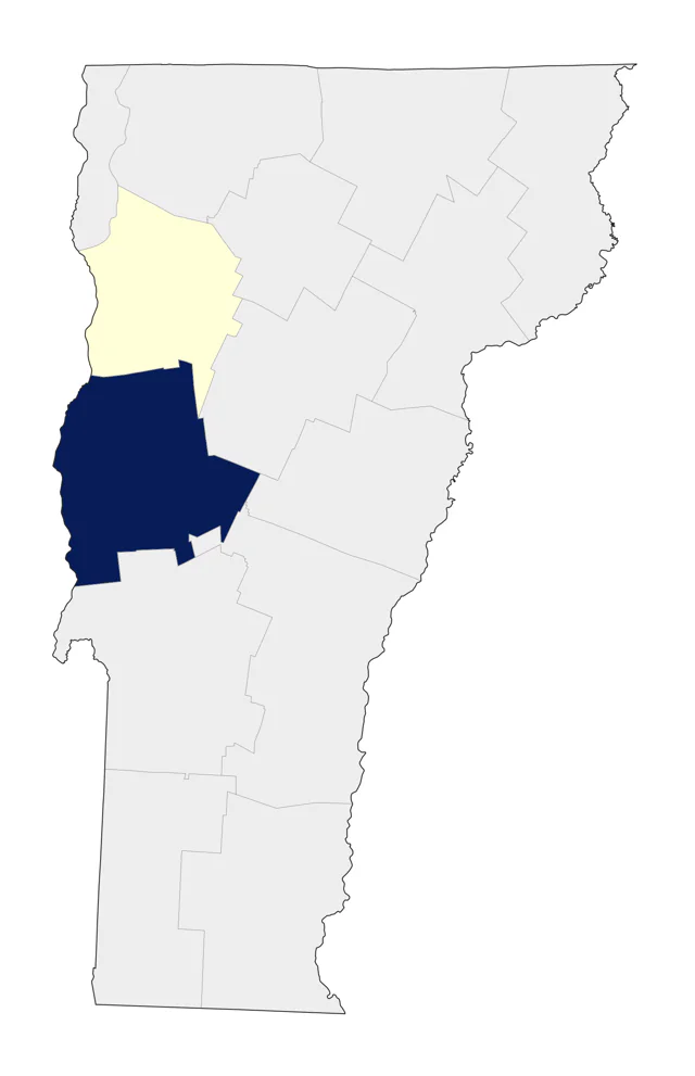 Slaty-backed Gull county map