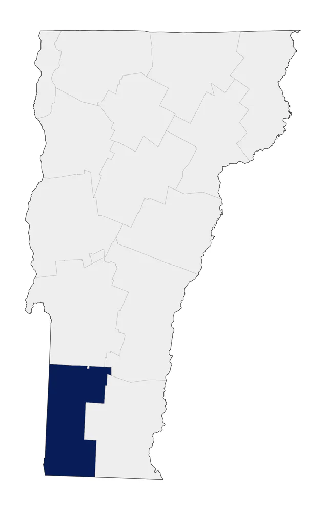 Spotted Towhee county map