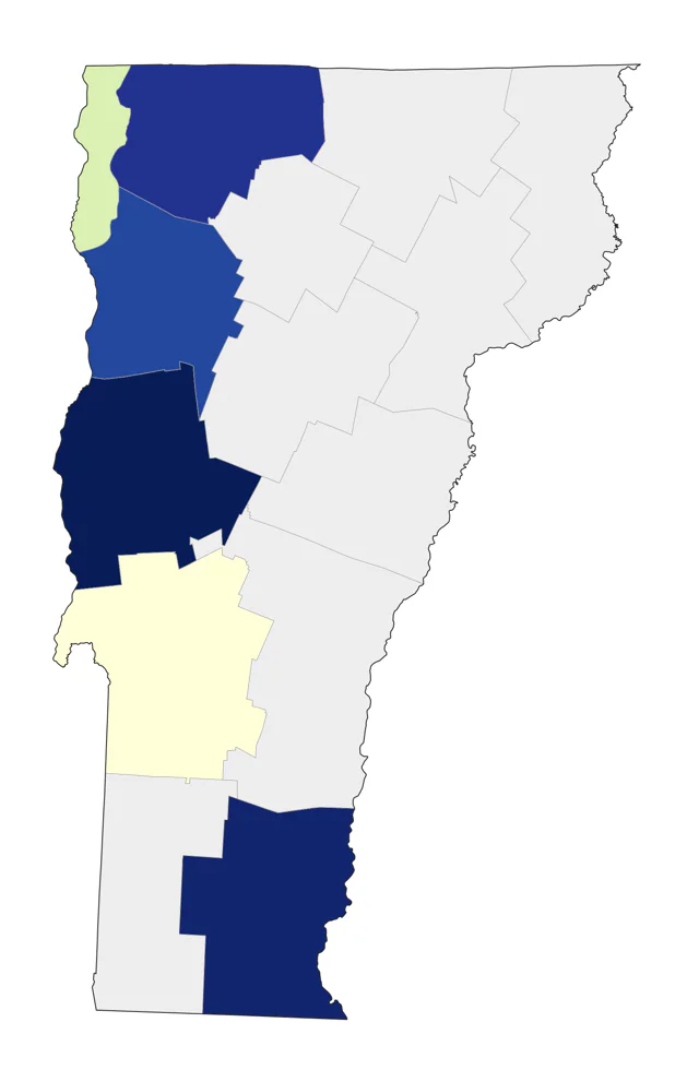 Willet county map