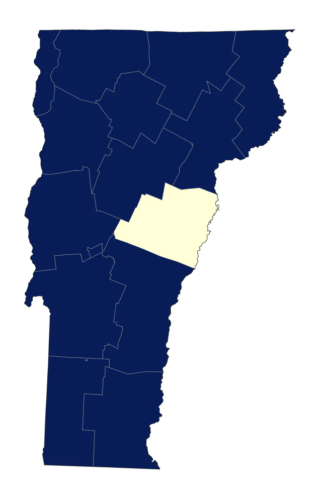 Yellow-bellied Flycatcher county map