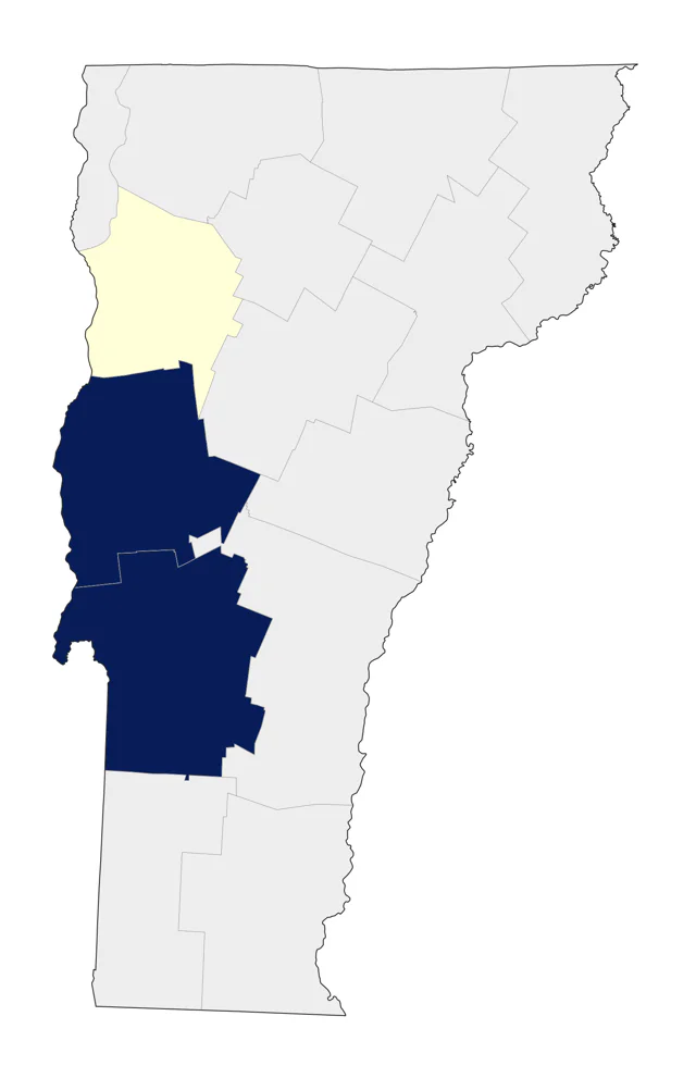 Yellow-crowned Night Heron county map