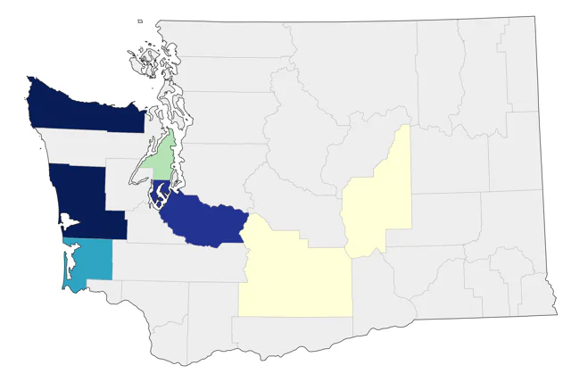 Arctic Loon county map