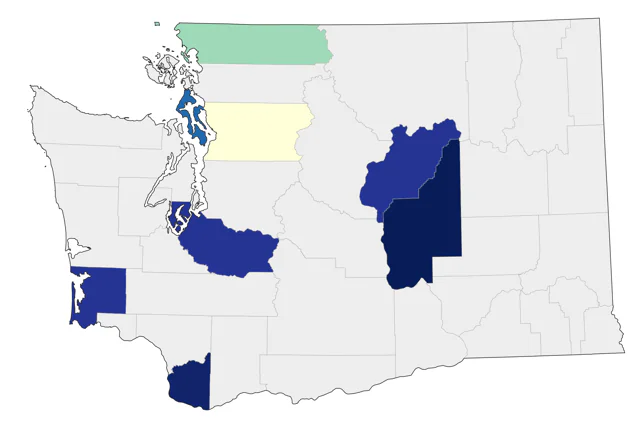 Black Swan county map