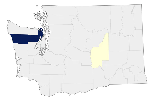 Eastern Wood-Pewee county map
