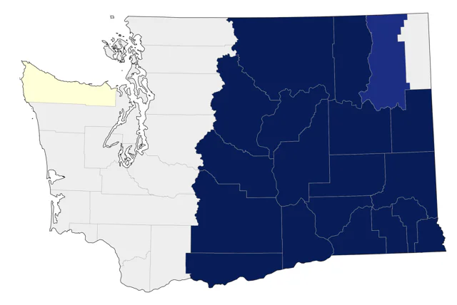 Gray Partridge county map