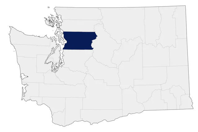 Greater Pewee county map