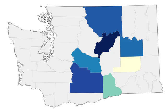 Greater Sage-Grouse county map