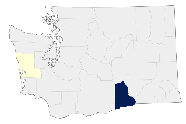 Ivory Gull county map