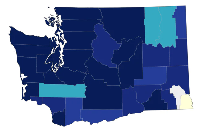 Pacific Loon county map