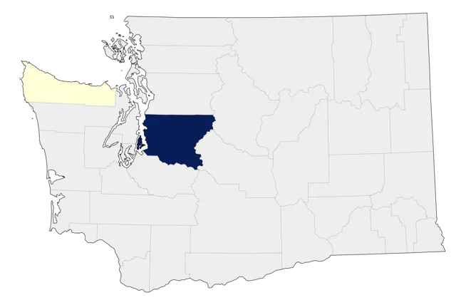 Purple Gallinule county map