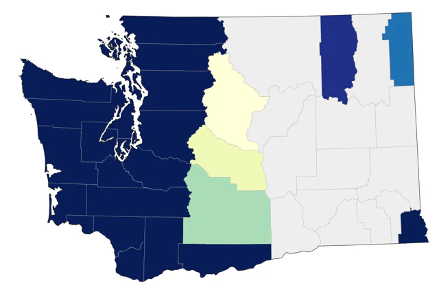 Purple Martin county map