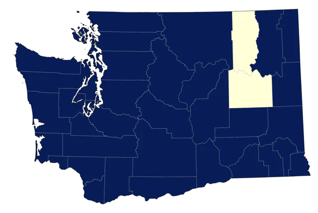 Sharp-shinned Hawk county map