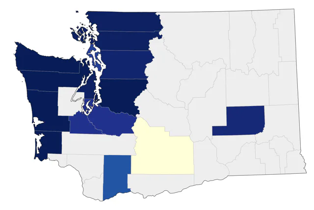Wandering Tattler county map