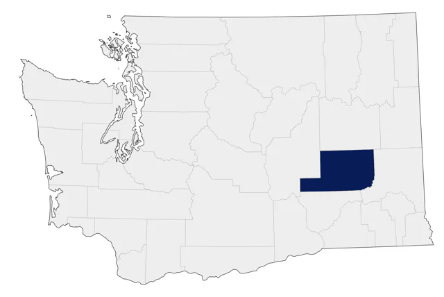 Yellow-bellied Flycatcher county map