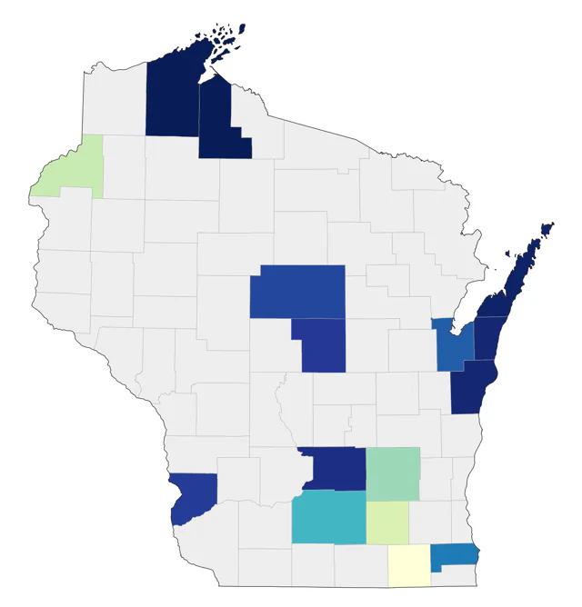 Brant county map