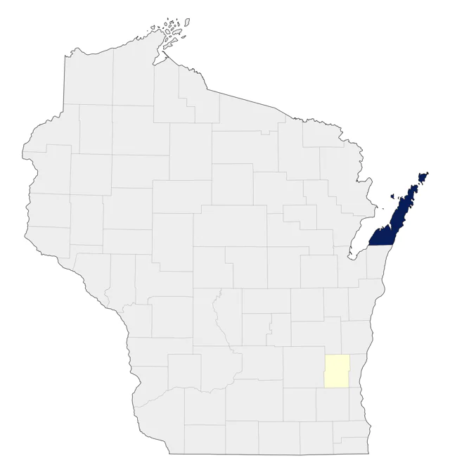 Common Ground Dove county map