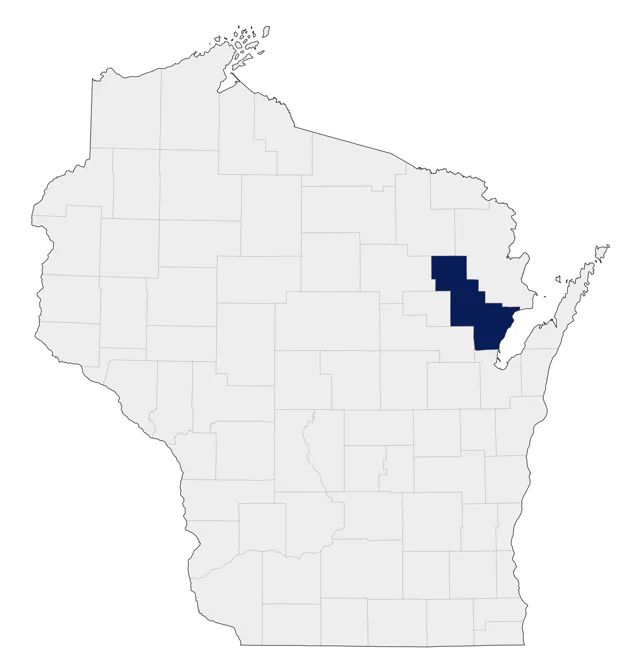 Dusky Flycatcher county map