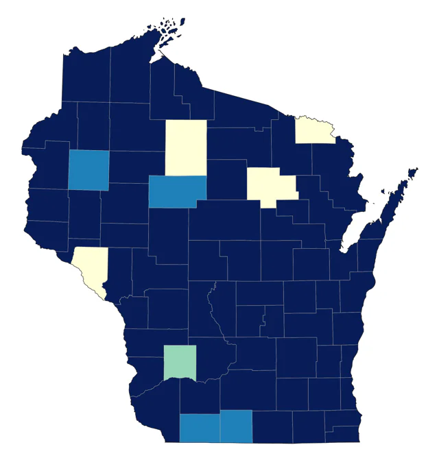 Gray-cheeked Thrush county map