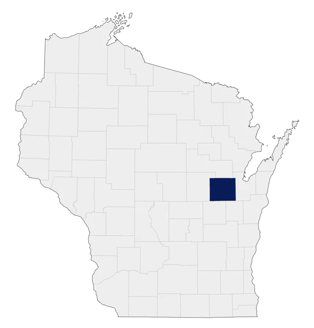 Hermit Warbler county map