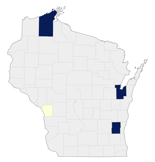 Hooded Oriole county map