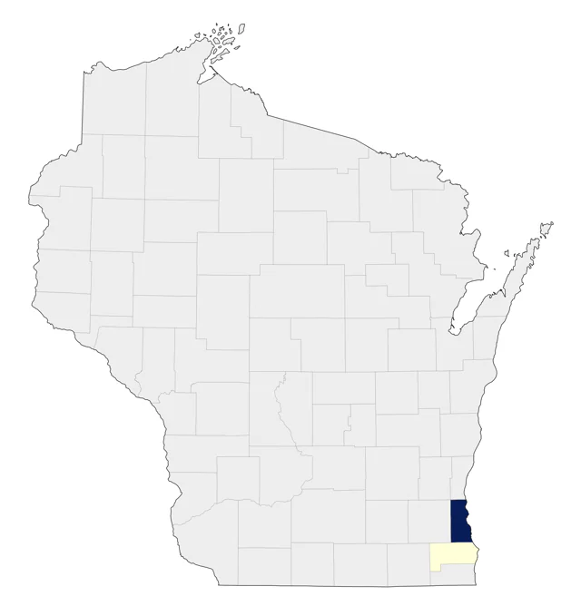 Kelp Gull county map