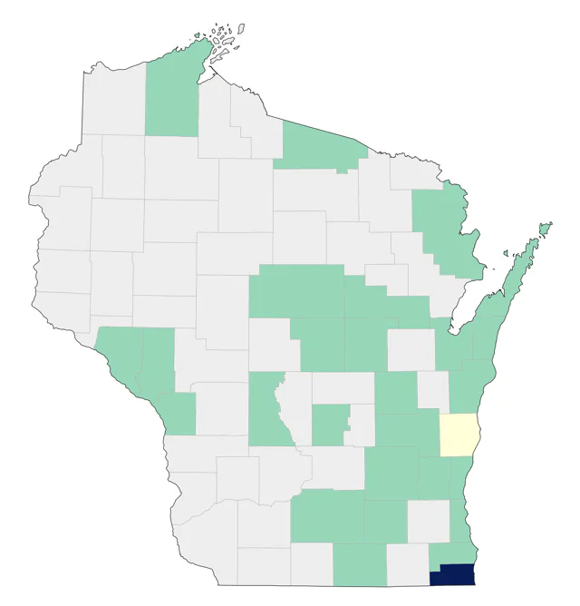 Limpkin county map