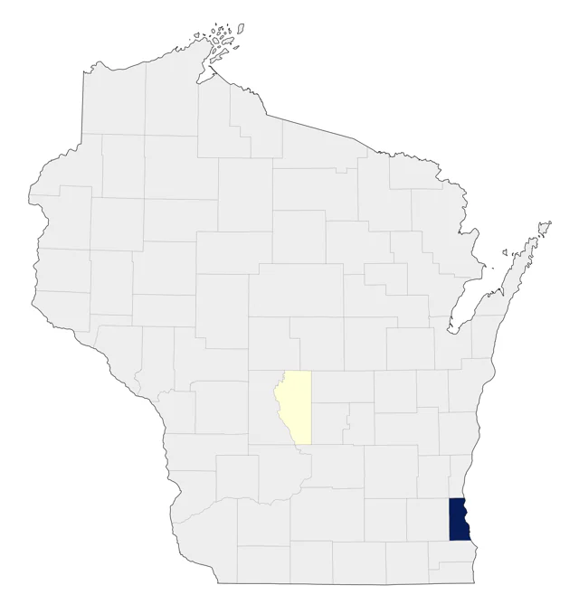 Scott's Oriole county map