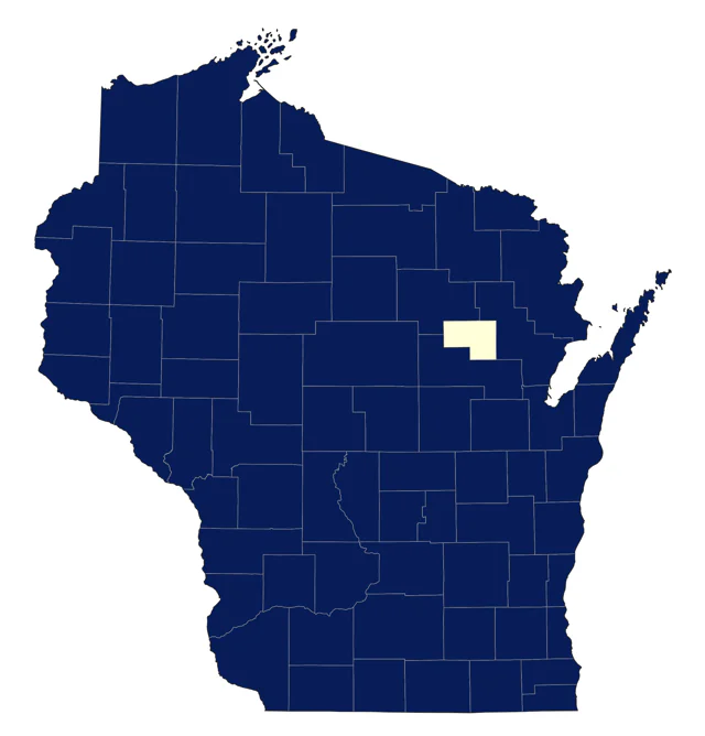 Sedge Wren county map