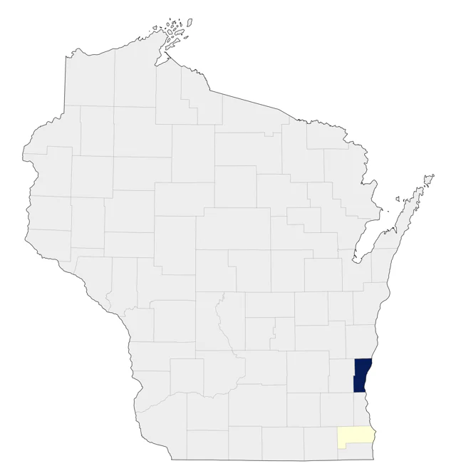 Sprague's Pipit county map