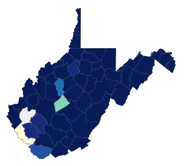 Bald Eagle county map