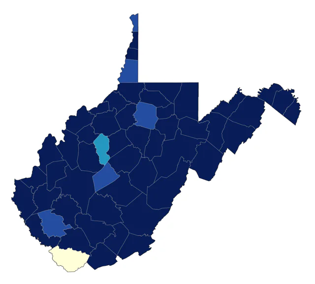 Barred Owl county map