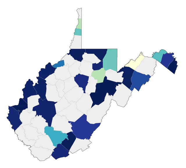 Black Tern county map