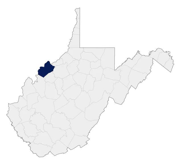 Budgerigar county map