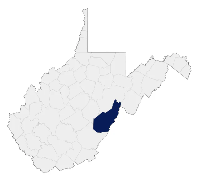 Cave Swallow county map