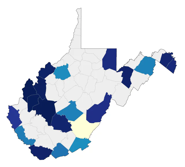 Chuck-will's-widow county map