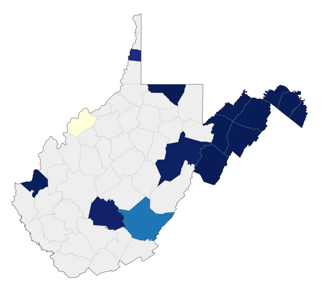 Fish Crow county map