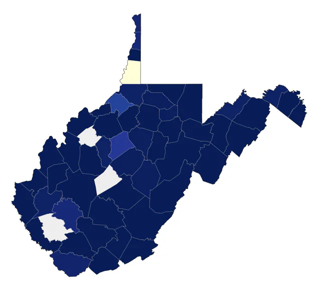 Fox Sparrow county map