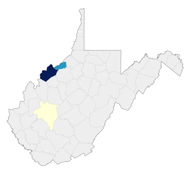 Mandarin Duck county map