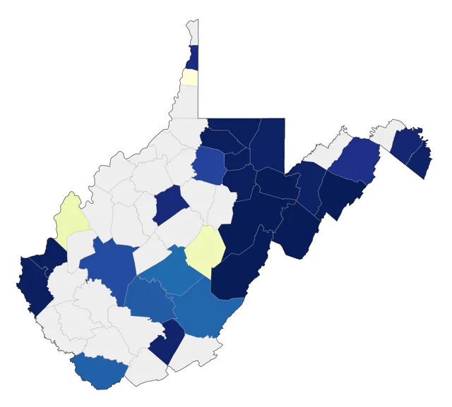 Northern Saw-whet Owl county map