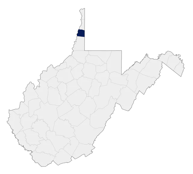 Red Lory county map