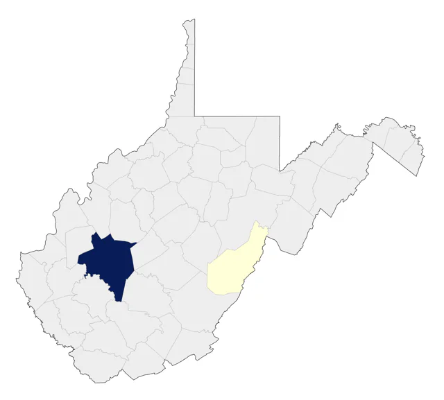 Scissor-tailed Flycatcher county map
