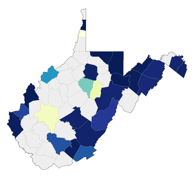 Short-eared Owl county map