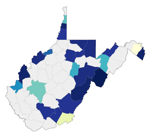 Snowy Owl county map